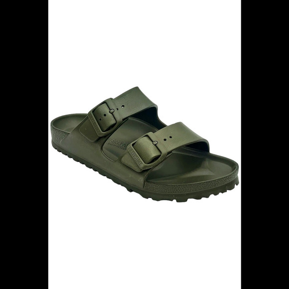 Birkenstock Shoes - Birkenstock Women's Arizona EVA Sandal Khaki - Narrow